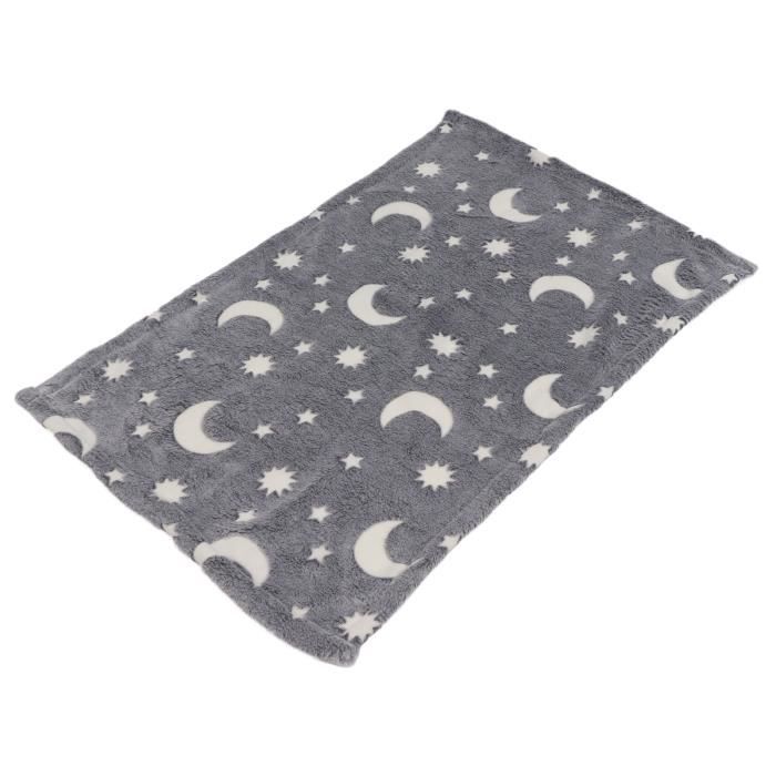 Comparer les prix de Couverture lumineuse pour chien - OMABETA - Douce et confortable - Lavable en machine - Respirante - Noir