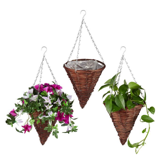 Lot 2 Crochets Suspension Plantes Relaxdays - Modèle Escargot Fer Noir