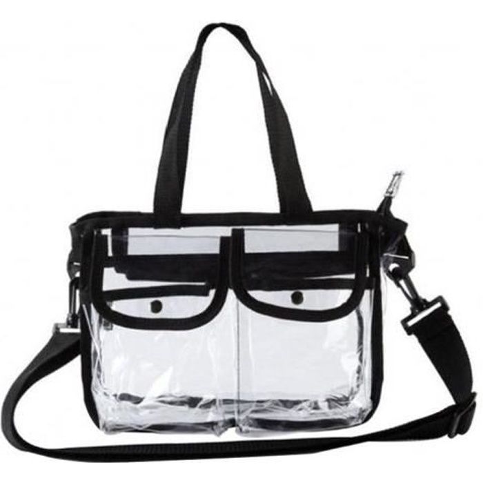 sac noir transparent