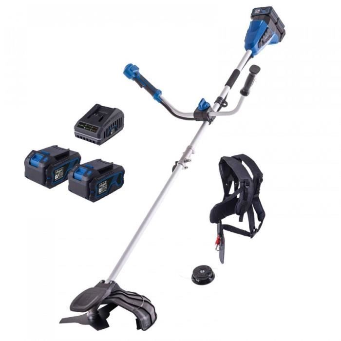 Débroussailleuse sans fil SCHEPPACH BC BCH38040 X SET L2 Coupe 38 mm 2 batteries 20V 4Ah IXES + chargeur double