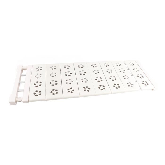 Étagère De Tension Extensible - Sans Perçage, Réglable 30-40 Cm, Pour Placard, Salle De Bain