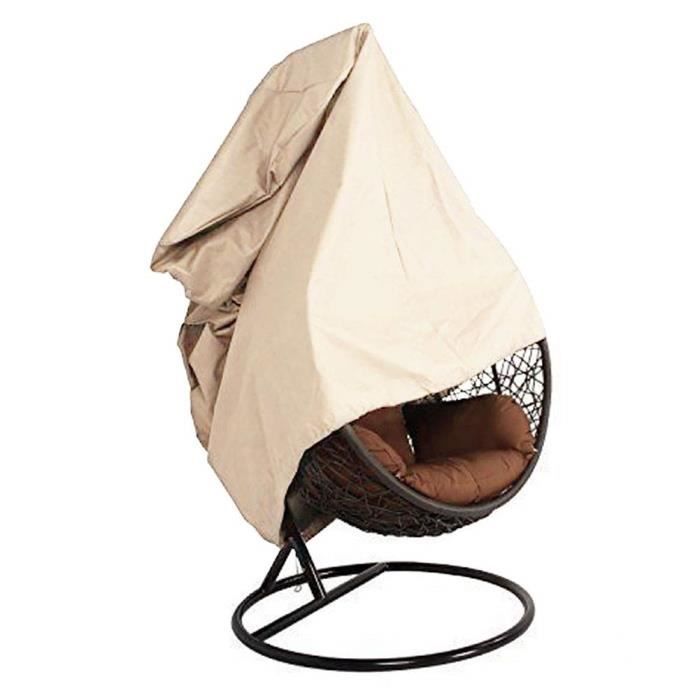 Terrasse Housse de chaise à suspendre 420d Oxford Tissu imperméable