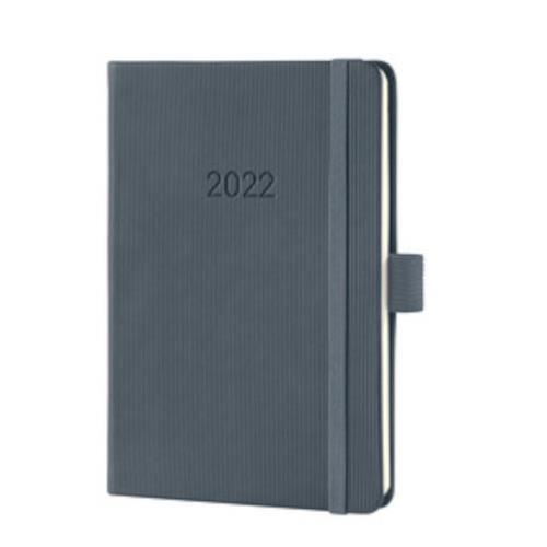 Agenda Semainier Conceptum 2027 – Format A6, Bleu Foncé, Couverture Souple Softwave – 2 Pages = 1 Semaine, 176 Pages, Certifié FSC – Le Compagnon Pro Et élégant