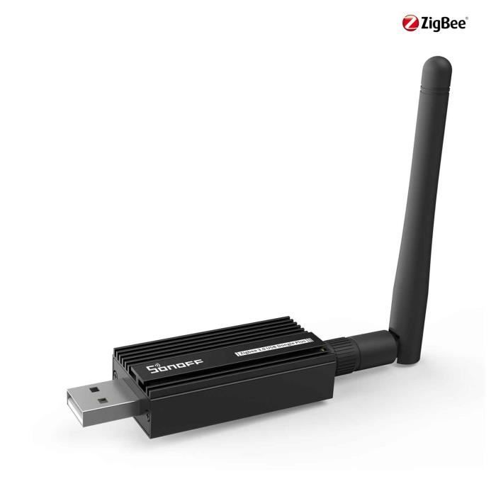 SONOFF ZBDongle-E USB Dongle Plus ZigBee 3.0 sans fil Analyseur de passerelle Zigbee ZHA Zigbee2MQTT pré-flashé comme routeur ZigBee