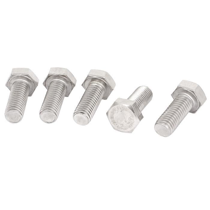 Enti/èrement filet/ée Tige filet/ée M10/ / 10/ mm X 50/ mm hexagonale Boulons / Acier lot de 10