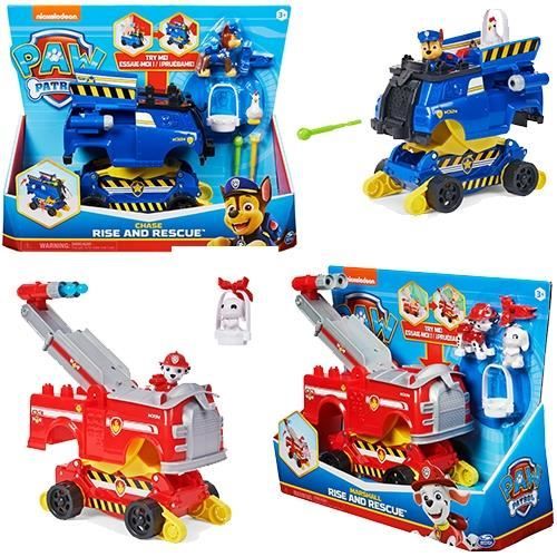 Jouet - SPIN MASTER - Chase Rise and Rescue - Véhicule transformable - Figurine incluse - 3 à 9 ans Jouet - SPIN MASTER - Chase Rise and Rescue - Véhicule transformable - Figurine incluse - 3 à 9 ans