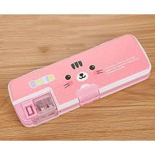 Trousse à Crayons Rose De Grande Capacité, Sac à Cosmétiques En Velours