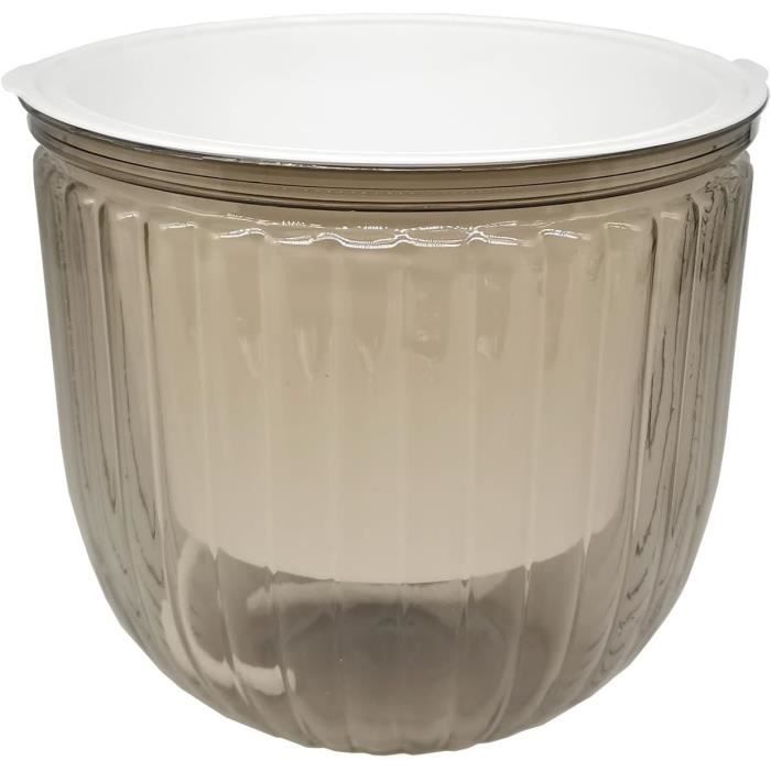 Lot De 6 Pots Auto-Arrosants Yuragim Pour Plantes Aromatiques Et Herbes - Système D'Irrigation Intérieur Balcon - 5