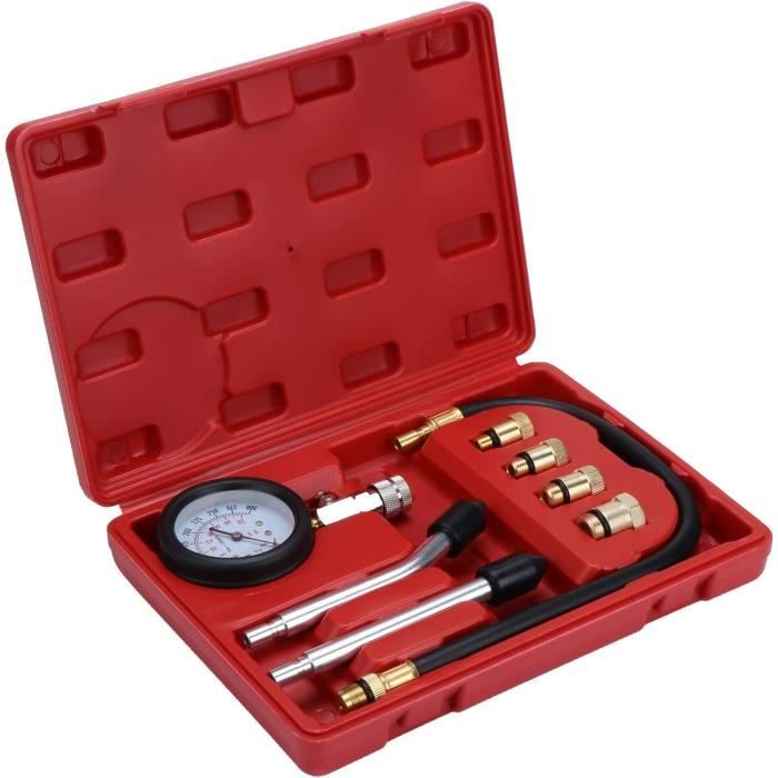 YALURUI/ Moteurs Testeur de Compression, Automotive Coffret testeur de Compression 8pcs