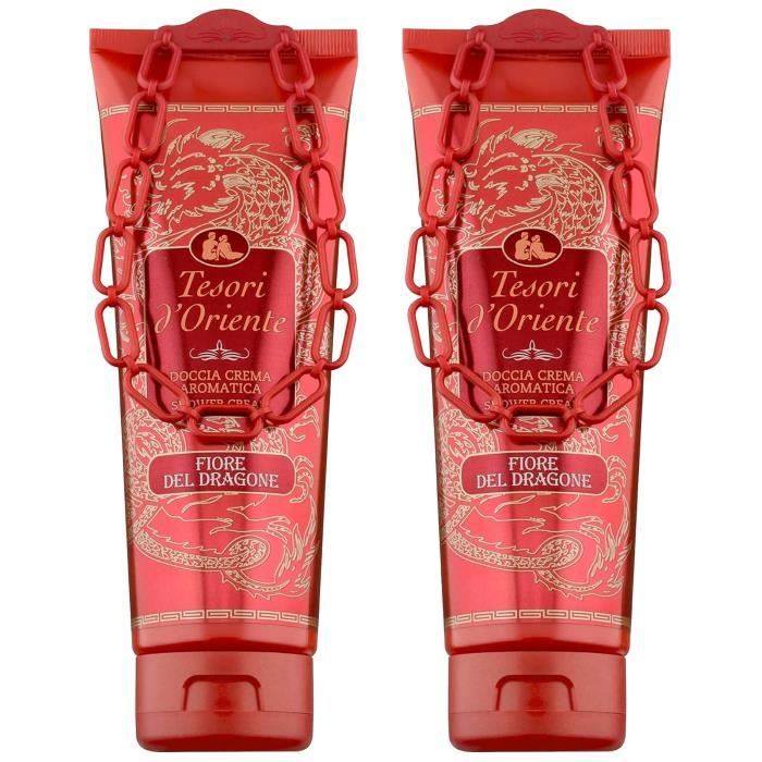 Pack De 5 Crèmes De Douche Tesori D'Oriente - Parfums Hammam Et Ayurveda, 250 Ml Chaque - Neuf