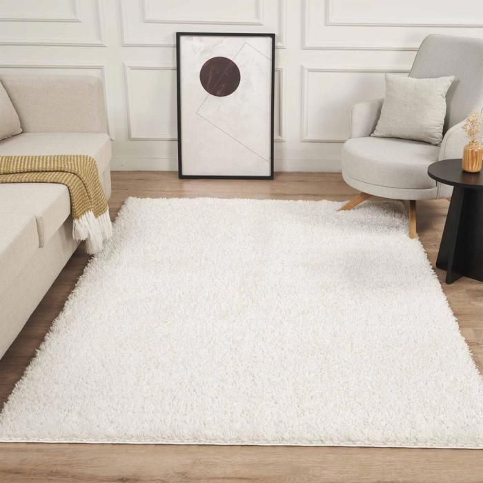 Pasha Home Tapis Chemin De Table 80x300 Cm Berne/Tapis Boho En Coton/Tapis Pour Salon, Chambre, Cuisine, Salle De Bain, Chambre D'enfant/Tapis Boho Style Réversible Noir Blanc