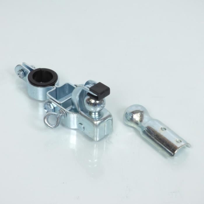 Adaptateur Cadenas Remorque Vélo, Fixation Universelle Attelage Noir