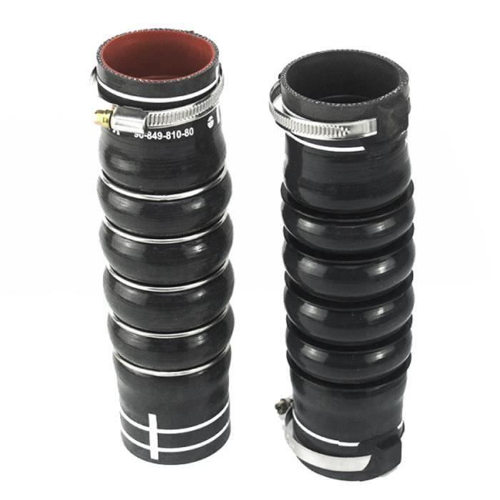 SHLPDFM Lot De 2 Clips Fixation Tuyau Refroidisseur Air Turbo - Compatible Transporter T5 T6 Et Multi-Modèles VW/Audi/Seat/Skoda