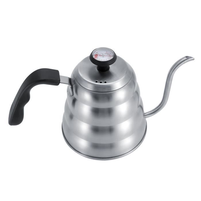 Théière en acier inoxydable, cafetière, bouilloire, carafe d'eau froide