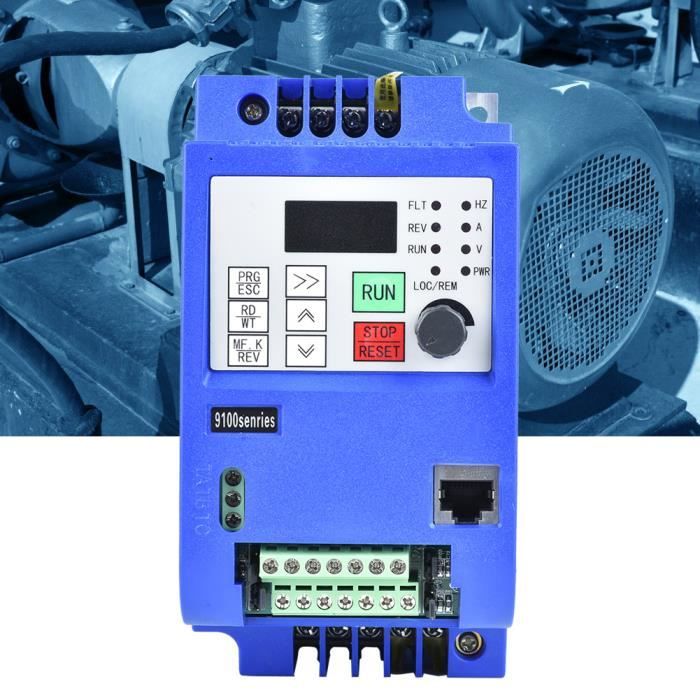Variateur De Fréquence 380V 2.2KW VFD - Contrôle Moteur Triphasé - Pour Machines Industrielles