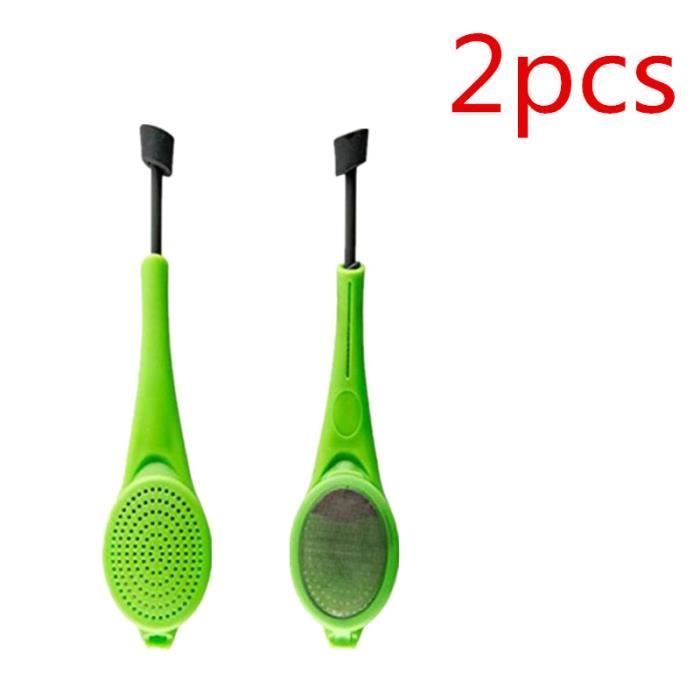 5 Couleur Sweet Leaf Folwer Silicone Infuseur De Thé Passoire