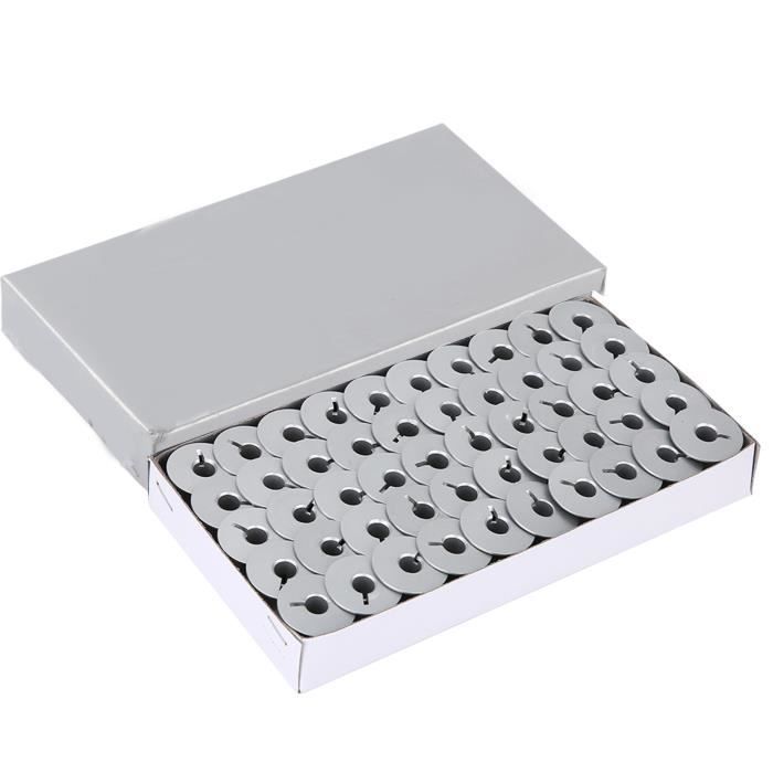 Bobines Vides De Bobines De Machine à Coudre De 25 Pièces Avec étui De