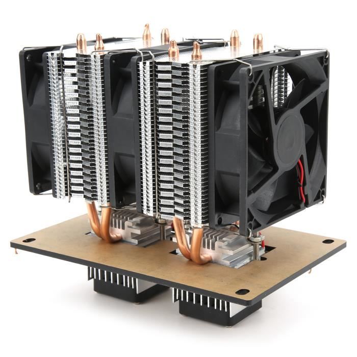 Refroidisseur Thermoélectrique Peltier, 12V, 60W, Semi Conducteur, Système De Refroidissement