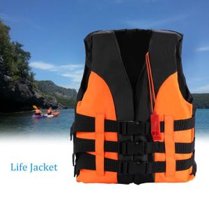 Gilet De Sauvetage Unisexe Adulte Aide à La Flottabilité, Matériaux Certifiés UL Avec Bande Réfléchissante, Pour Sports Nautiques