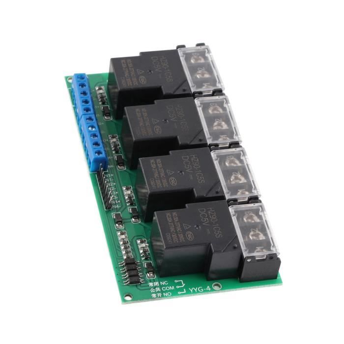 Module de relais - MCU - 4 voies - Haute puissance - Isolation ...