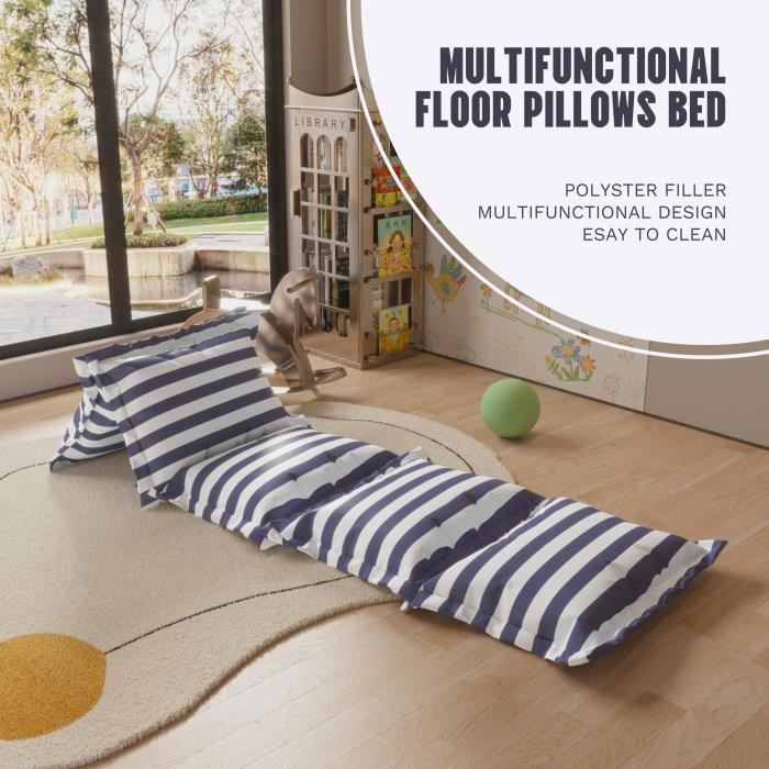 Lot De 6 Coussins De Sol Ronds 30cm - Couleurs Vives Pour Salle De Classe, Yoga, Jeux D'enfants Ou Sièges Confortables
