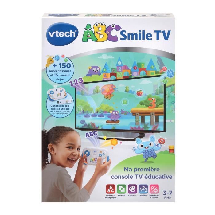 Vtech - Jeu éducatif Vtech Pat Patrouille ABC Smile TV Bleu - Jouet  électronique enfant - Rue du Commerce