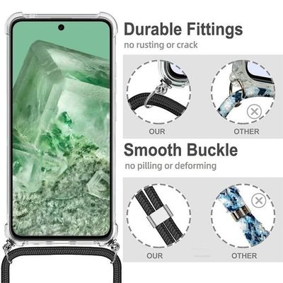 Coque Silicone Avec Collier Pour Google Pixel 8 Pro - Marque Kwmobile - Neuve