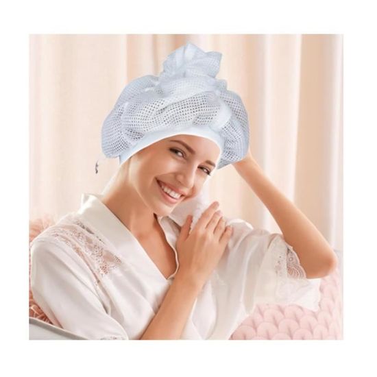 1 Bonnet De Séchage En Filet Pour Cheveux Bouclés, Bonnet De Séchage En  Filet Réglable Avec Cordon - Beauté Et Santé - Temu