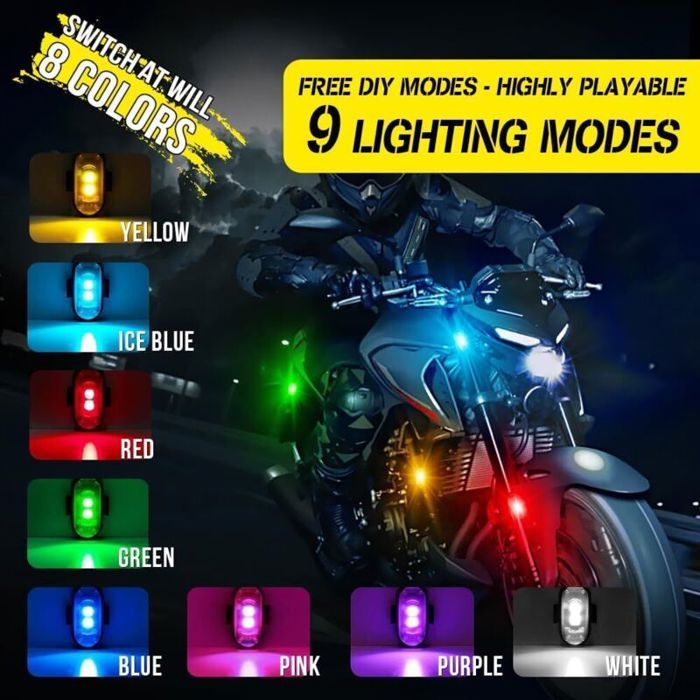 Lumière stroboscopique de gilet de sauvetage, localisateur automatique de gilet de sauvetage, mini lampe de sauvetage à LED pour la survie d'un homme | Leroy Merlin