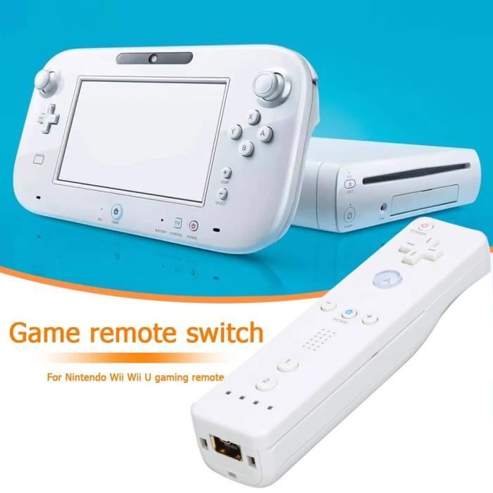 Rouge - Télécommande sans fil pour Wii-Wii U, accessoire de manette de jeu  vidéo