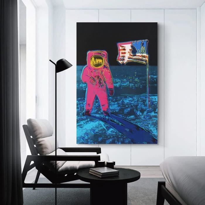 Poster Pop Art Andy Warhol Moonwalk Pour Chambre À Coucher, Salon ...