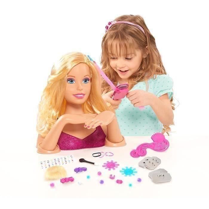 BARBIE Tête à coiffer Barbie - Blonde pas cher