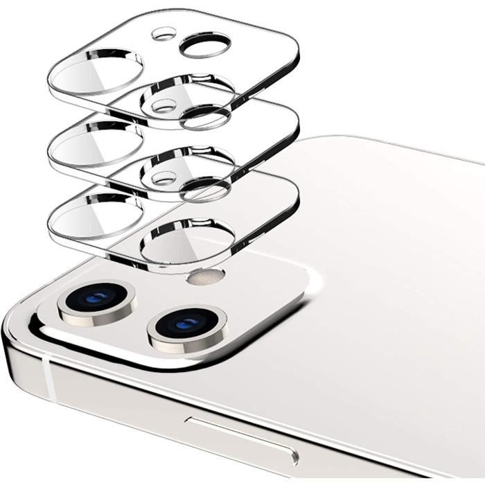 Protection de caméra pour iPhone 15, 14, 13 et 12