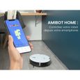 AMIBOT Spirit Motion - Robot aspirateur et laveur avec aspiration cyclonique et navigation optimisée-3