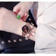2020 nouvelle boîte à bijoux Top marque montre à Quartz + dames Bracelet-montres étanches pour filles et adolescents-3