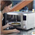 SHARP R-922STWE - Micro ondes grill Inox - 32 L - 1000 W - Grill 1100 W - Four 2500 W - Pose libre-3