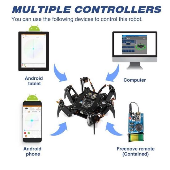 freenove hexapod robot