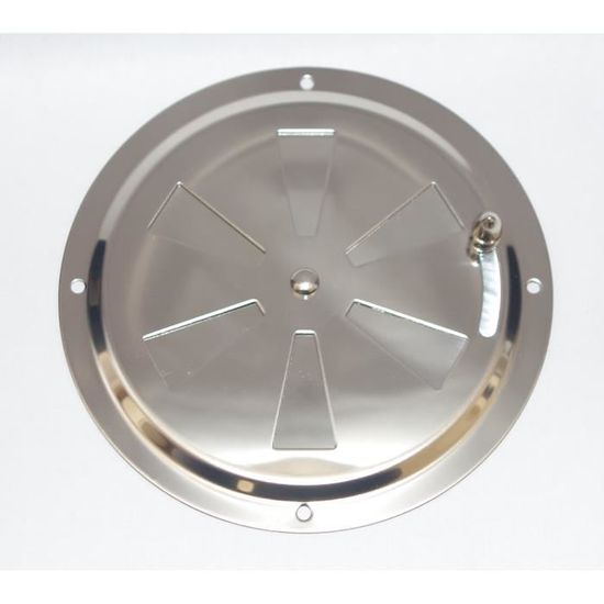 Grille D'aération Avec Moustiquaire Inox 316 - Dimensions 127mm X 115mm - Neuf