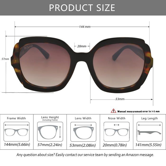 Lunettes de soleil Squad Lunettes de soleil Femme Classique