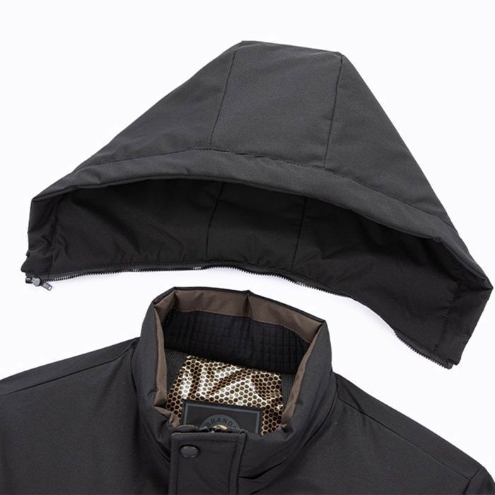 Parka Homme D'hiver Avec Doublure Amovible - Style Biker Free Ride - Neuf étiqueté