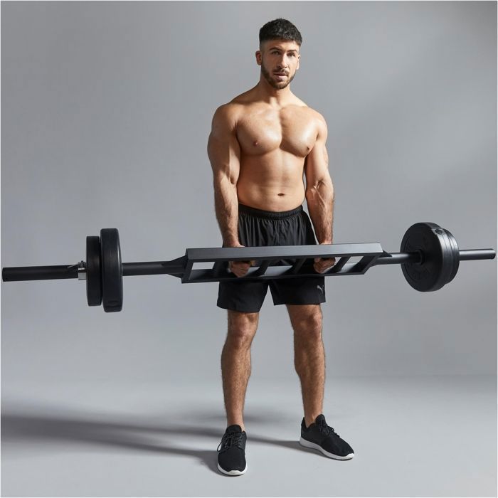 Lot De Disques De Musculation Olympique Gorilla Sports 30 Kg - Fonte, Diamètre 50/51 Mm, Bords Relevés Antidérapants