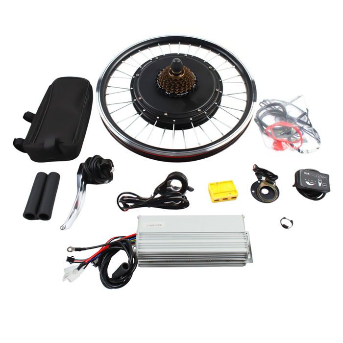 20 Kit de Conversion de vélo E pour Roue arrière 48V 1000W Moteur de moyeu arrière Ebike Kit de Conversion pour vélo électrique - Sport