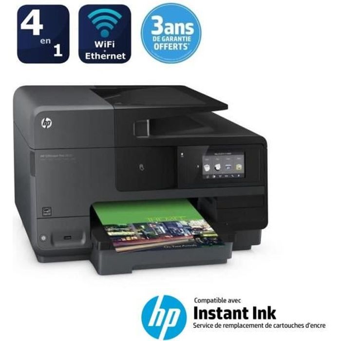 HP OfficeJet Pro 8620 Imprimante multifonction Jet dencre Couleur 21 ppm Wi-Fi Noir 