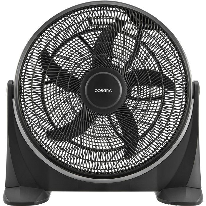 Ventilateur de sol OCEANIC Diamètre 54 cm 3 vitesses Inclinable à 360°