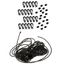 5 M CHOC cordon élastique avec 20 pcs 5 mm Mousqueton Crochet Cordon Élastique Câble Corde fin