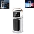 VENTILATEUR Climatiseur Mobile - avec Déshumidificateur, Minuterie Climatiseur Portable - Silencieux, Pour Chambre, Bureau, Camping