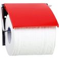 141911 porte-papier toilette en polystyrène rouge, polystyrol, 30 x 20 x 15 cm-0