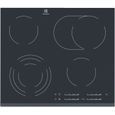 Plaque de cuisson vitrocéramique ELECTROLUX EHF6547FOK - 4 zones - 7100W - L59 x P52cm - Noir-0