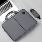CO-PHENIX Sacoche pour Ordinateur Portable 15.6 Pouces avec poignée pour femme homme-Gris