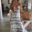 KJEHOME Robe de plage femme - Confortable robe imprimée en vrac - Gris FZ™